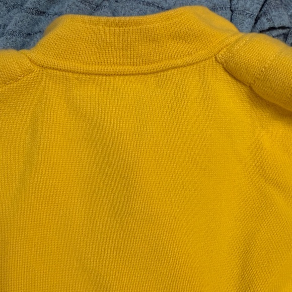 Lauren Ralph Lauren yellow moto jacket…sweater - Picture 8 of 9
